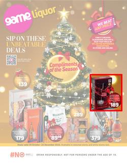 Game Liquor : Sip On These Unbeatable Deals (30 October - 24 December 2022), page 1