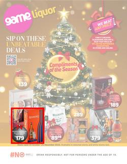 Game Liquor : Sip On These Unbeatable Deals (30 October - 24 December 2022), page 1