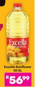 Excella Sunflower Oil-2Ltr