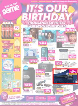 Game : It's Our Birthday (23 April - 06 May 2024), page 1