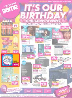 Game : It's Our Birthday (23 April - 06 May 2024), page 1