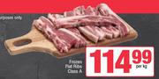 Frozen Flat Ribs Class A-Per Kg