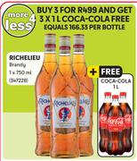 Richelieu Brandy-3 x 750ml