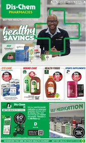 Dis-Chem : Healthy Savings (10 December - 12 January 2025)