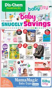 Dis-Chem : Baby Snuggly Savings (21 July - 14 August 2022)
