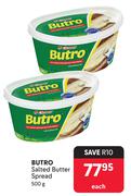Butro Salted Butter Spread-500g Each