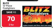 Blitz 12-Piece Firelighters-For 2