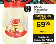 Nola Mayonaise-1.5kg Each