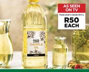 Food Lover's Canola Oil-2L Each