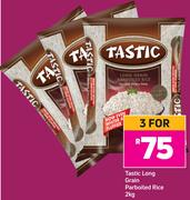 Tastic Long Grain Parboiled Rice-For 3 x 2kg
