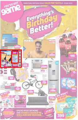 Game : Everything's Birthday Better (25 May - 31 May 2022), page 1
