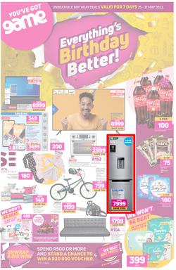 Game : Everything's Birthday Better (25 May - 31 May 2022), page 1