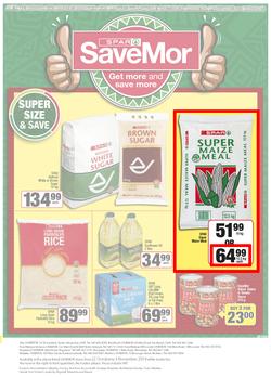 SPAR Eastern Cape : SaveMor (22 Oct - 3 Nov 2019). Only Available at Selected Stores in the Eastern Cape. Excluding Mthatha, page 1