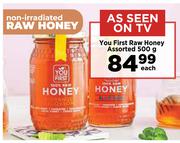 You First Raw Honey Assorted-500g Each