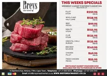 Breys Meat Market : This Week's Specials (12 August - 15 August 2026)