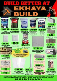 Ekhaya Build : Best Prices In Town (08 July - 18 July 2026)