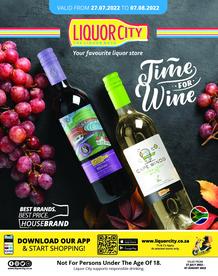Liquor City : Time For Wine (27 July - 07 August 2022)