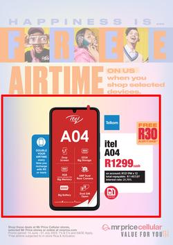 Mr Price Cellular : Happiness Is Free (14 June - 31 July 2023), page 1