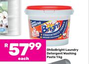 Oh So Bright Laundry Detergent Washing Paste-1Kg