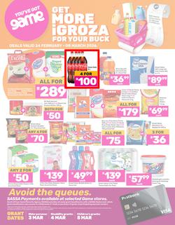 Game SASSA : Get More iGroza For Your Buck (24 February - 08 March 2026), page 1