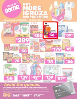 Game SASSA : Get More iGroza For Your Buck (24 February - 08 March 2026), page 1