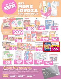 Game SASSA : Get More iGroza For Your Buck (24 February - 08 March 2026), page 1