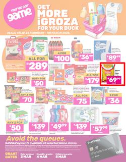 Game SASSA : Get More iGroza For Your Buck (24 February - 08 March 2026), page 1