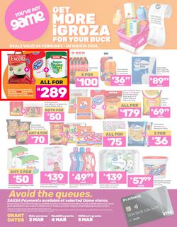 Game SASSA : Get More iGroza For Your Buck (24 February - 08 March 2026), page 1