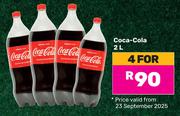 Coca Cola-For 4 x 2Ltr