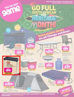 Game : Unbeatable Deals On All Things Outdoor (20 September - 03 October 2023), page 1