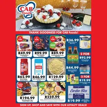 Cab Foods : Amazing Deals (13 December - 15 January 2025)