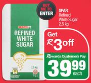 Spar Refined White Sugar-2.5Kg