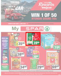 SPAR EASTERN CAPE : Turn Your Shopping Into A Car (19 April - 01 May) | Valid In Acres, Algoa Park, Burgersdorp, Cambridge, Cradock, Dagbreek, De Freitas, Fig Tree, Five Ways, Lighthouse, Linton Grang, page 1