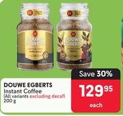 Douwe Egberts Instant Coffee (All Variants)-200g Each