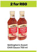Wellington's Sweet Chilli Sauce-For 2 x 700ml