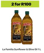 La Familia Sunflower & Olive Oil-For 2 x 1L