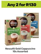 Nescafe Gold Cappuccino Assorted-For Any 2 x 10s