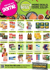 Game : More 4 Less (01 May - 31 July 2025)