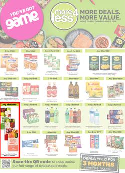 Game : More 4 Less (01 May - 31 July 2025), page 1