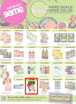 Game : More 4 Less (01 May - 31 July 2025), page 1
