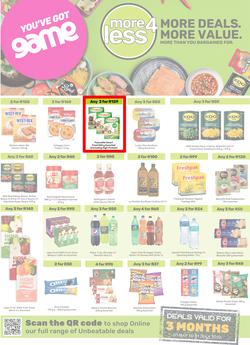 Game : More 4 Less (01 May - 31 July 2025), page 1