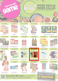 Game : More 4 Less (01 May - 31 July 2025), page 1