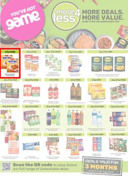 Game : More 4 Less (01 May - 31 July 2025), page 1