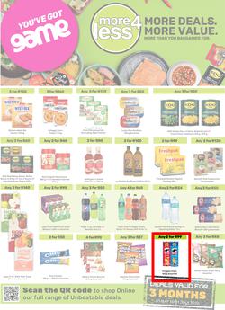 Game : More 4 Less (01 May - 31 July 2025), page 1