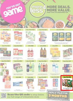 Game : More 4 Less (01 May - 31 July 2025), page 1