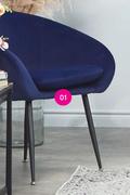 Luna Accent Chair Blue
