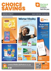 The Local Choice Pharmacy : Winter Vitality (02 June - 30 June 2026)