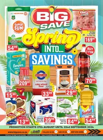 Big Save Cash And Carry : Spring To Savings (27 August - 22 September 2024)