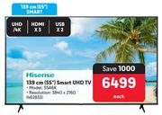 Hisense 55" (139cm) Smart UHD TV 55A6K