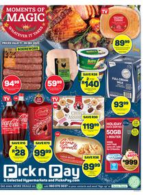 Pick n Pay Gauteng, Free State, North West, Mpumalanga, Limpopo and Northern Cape : Specials (11 December - 26 December 2023)